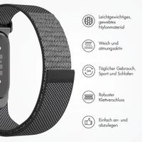 imoshion Nylonarmband für Fitbit Air - Schwarz