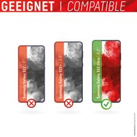 Displex Bildschirmschutzfolie Real Glass Full Cover für das Samsung Galaxy S22 Ultra