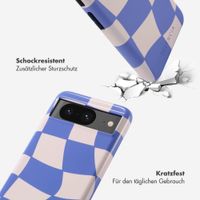 Selencia Vivid Tough Back Cover für das Google Pixel 8 - Groovy Sapphire Blue