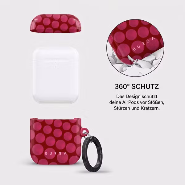 Burga Hardcase Hülle Apple Airpods 1 / 2 - Reset Button