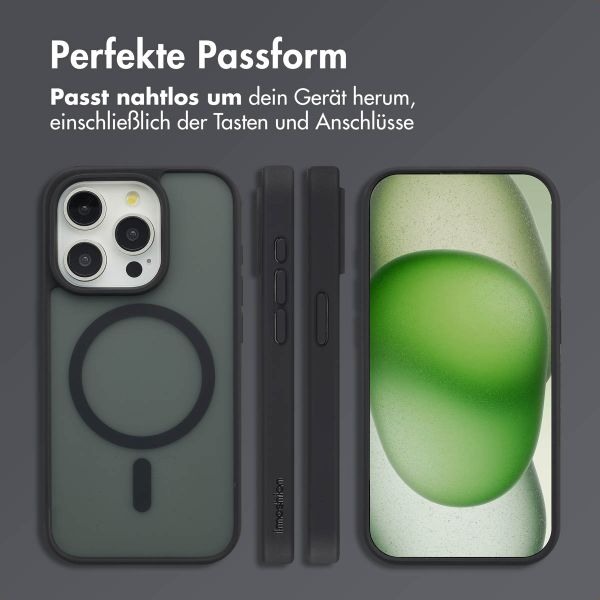 imoshion Color Guard Back Cover mit MagSafe für das iPhone 15 Pro - Schwarz