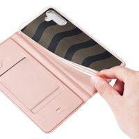 Dux Ducis Slim TPU Klapphülle für das Samsung Galaxy A14 (5G/4G) - Rose Gold