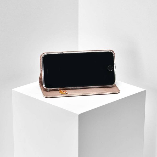 Dux Ducis Slim TPU Klapphülle Roségold für das Huawei P Smart Plus