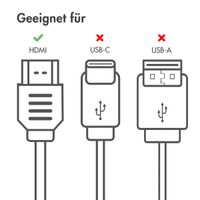 imoshion HDMI-auf-HDMI-2.1-Kabel - 1,5 Meter