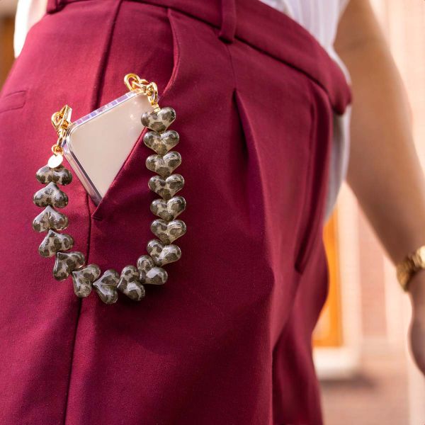 Selencia Lova Handgelenkbande - Tortoise Leopard