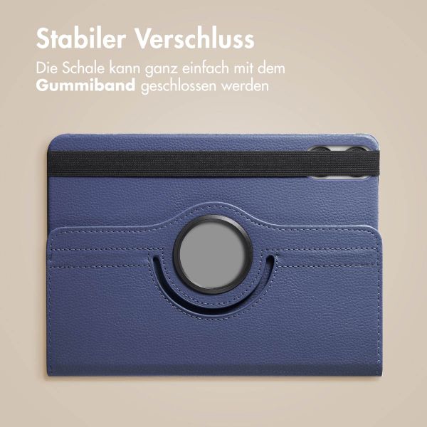 imoshion 360° drehbare Klapphülle für das Xiaomi Redmi Pad Pro / POCO Pad - Dunkelblau