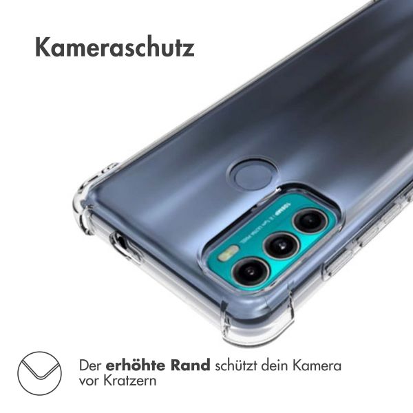 imoshion Shockproof Case für das Motorola Moto G60 - Transparent