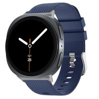 imoshion Flexibles Silikonarmband für das Samsung Galaxy Watch 8 (Classic) - 40 / 44 / 46mm - Dunkelblau