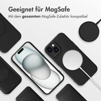 imoshion Color Back Cover mit MagSafe Apple iPhone 15 - Schwarz