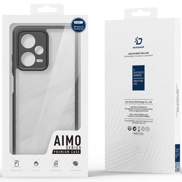 Dux Ducis Aimo Back Cover Xiaomi Redmi Note 12 Pro Plus - Transparent