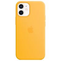 Apple Silikon-Case MagSafe für das Apple iPhone 12 Mini - Sunflower
