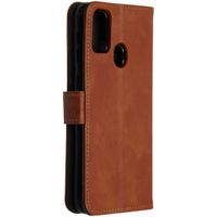 imoshion Luxuriöse Klapphülle Samsung Galaxy M30s / M21 - Braun