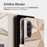 imoshion Design Klapphülle Samsung Galaxy A26 - Beige Graphic