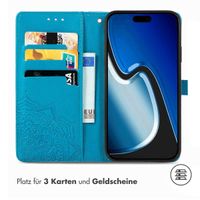 imoshion Mandala Klapphülle Apple iPhone 15 - Türkis