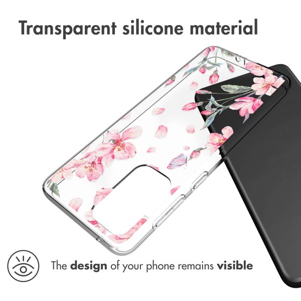 imoshion Design Hülle Samsung Galaxy A33 - Blossom Watercolor