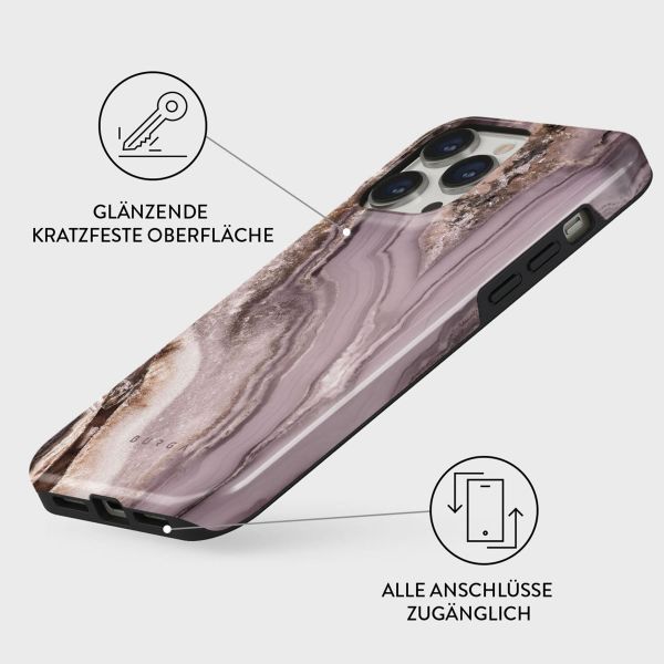 Burga Tough Back Cover für das Apple iPhone 15 Pro - Golden Taupe