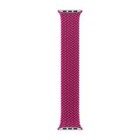 Apple Geflochtenes Solo Loop für  Apple Watch | 38/40/41/42 mm - Größe 9 - Magenta
