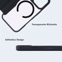 imoshion Transparente Bookcase mit MagSafe Apple iPhone 17 Pro Max - Schwarz