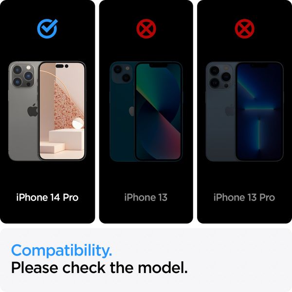 Spigen GLAStR Fit Displayschutzfolie 2er-Pack + Applicator Apple iPhone 14 Pro