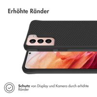 imoshion Rugged Hybrid Carbon Case Samsung Galaxy S21 - Schwarz