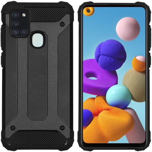 imoshion Rugged Xtreme Case Schwarz Samsung Galaxy A21s