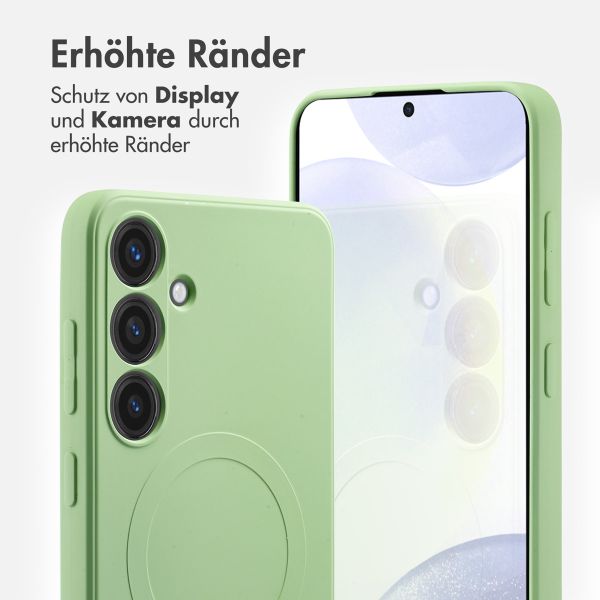 imoshion Color Back Cover mit MagSafe Samsung Galaxy S24 Plus - Grün