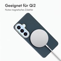 Accezz Mesh Backcover mit MagSafe Samsung Galaxy S26 - Dunkelblau
