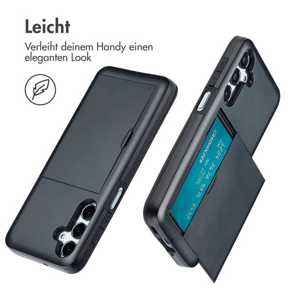 imoshion Backcover mit Kartenfach Samsung Galaxy A16 - Schwarz
