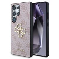Guess 4G Metal Logo Back Cover Samsung Galaxy S25 Ultra - Rosa