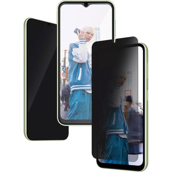 PanzerGlass Ultra Wide Fit Antibakterieller Screen Protector mit Sichtschutz inkl. Applikator für das Samsung Galaxy A25 (5G)