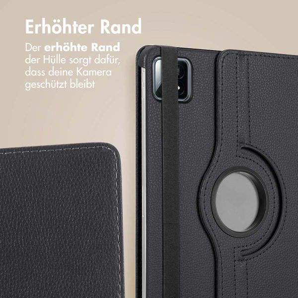 imoshion 360° drehbare Klapphülle für das Xiaomi Pad 6S Pro 12.4 - Schwarz