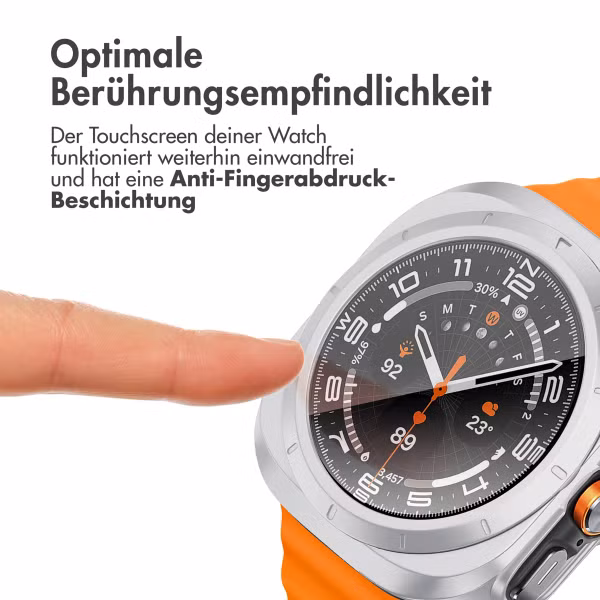 imoshion Full Cover Hard Case Samsung Galaxy Watch Ultra (2024/2025) - Silber