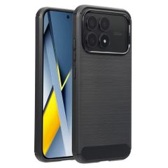 imoshion Brushed Back Cover Xiaomi Poco F8 Pro - Schwarz