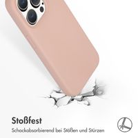 Accezz Liquid Silikoncase mit MagSafe Apple iPhone 15 Pro - Rosa