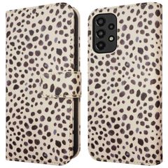 imoshion Design Klapphülle Samsung Galaxy A33 - Black And White Dots