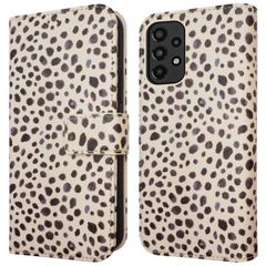 imoshion Design Klapphülle für das Samsung Galaxy A33 - Black And White Dots