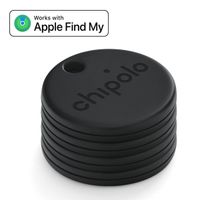 Chipolo ONE Spot – Bluetooth-Tracker für iOS – 4 Pack – Schwarz