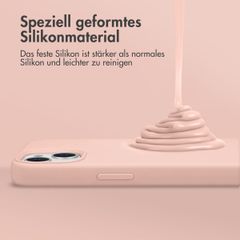 Accezz Liquid Silikoncase für das Samsung Galaxy S24 - Rosa