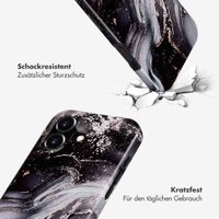 Selencia Vivid Rückabdeckung mit MagSafe iPhone 16 - Chic Marble Black