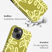 Selencia Vivid Back Cover Apple iPhone 14 - Chalky Bloom