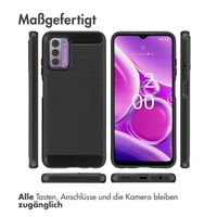 imoshion Brushed Back Cover Nokia G42 - Schwarz