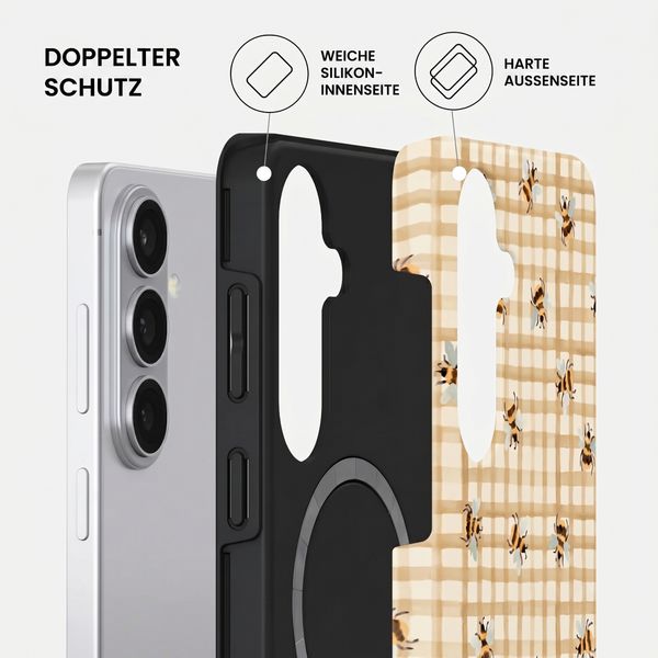Burga Tough Back Cover MagSafe Samsung Galaxy S26 - Honeycomb