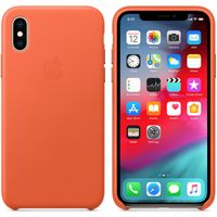 Apple Leder-Case Sunset für das iPhone Xs