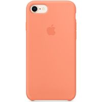 Apple Silikon-Case iPhone SE (2022 / 2020) / 8 / 7 - Peach