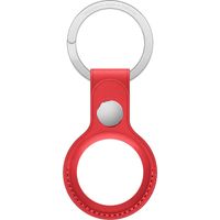 Apple Leather Key Ring für Apple AirTag - Red