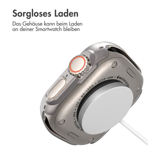 imoshion Full Cover Hard Case Apple Watch Ultra / Ultra 2 / Ultra 3 - 49 mm - Titanium