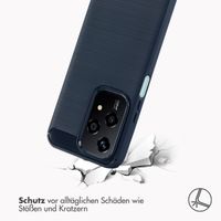 imoshion Brushed Back Cover Honor 200 Lite - Dunkelblau