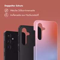 Selencia Vivid Back Cover Samsung Galaxy S25 FE - Gradient Soft Blush