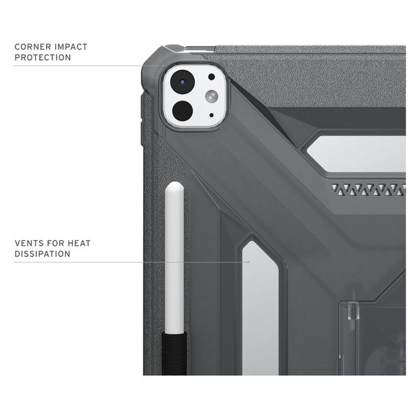 UAG Scout Klapphülle Apple iPad Pro 13 (2025) M5 / (2024) M4 - Ash