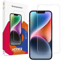 Accezz Screen Protector aus gehärtetem Glas Apple iPhone 13 / 13 Pro / 14 / 16e